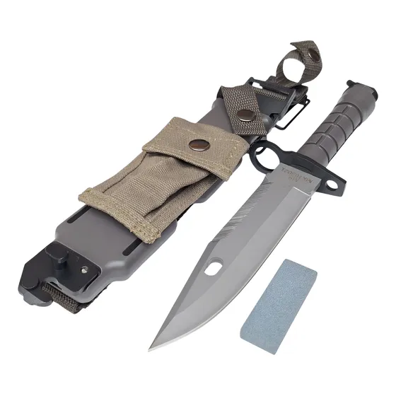 Cuchillo Bayoneta Táctico M9 Mk103021 Piedra Afilar Funda