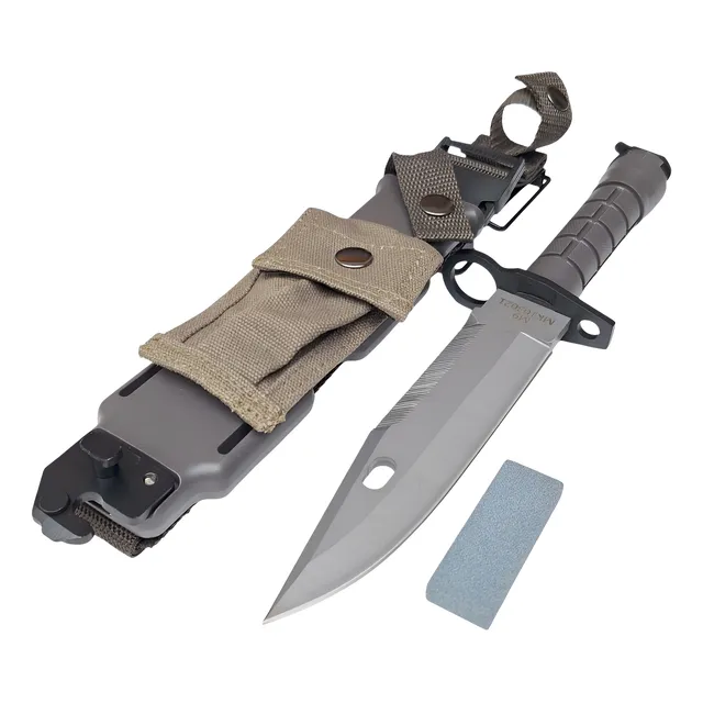 Cuchillo Bayoneta Táctico M9 Mk103021 Piedra Afilar Funda