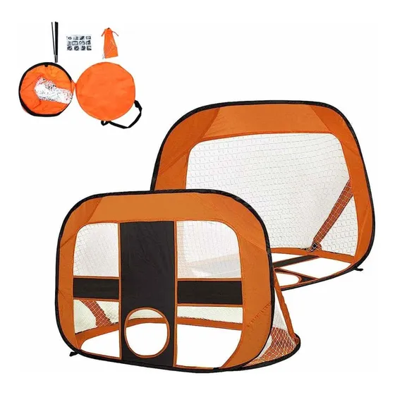 Red Para Arco Para Arco Linea Sport Arco De Futbol - 80cm X 115cm X 80cm Color Naranja
