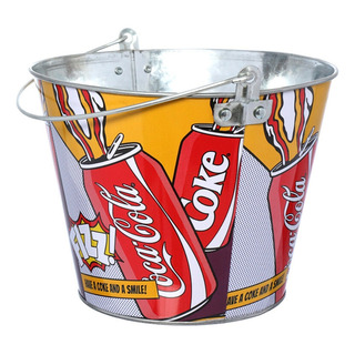 Balde De Gelo Coca Cola Com Alça Para Bebidas 5 Litros Balde De Gelo Coca Cola Com Alça Para Bebidas 5 Litros