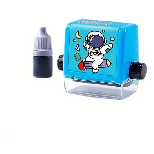 Kit Rodillo Sellos Enseñanza Matemática Niños