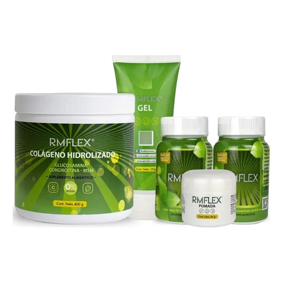 Kit Rmflex 2 Frascos 1 Gel 1 Pomada 1 Colageno