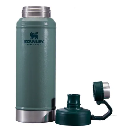 Botella Stanley Classic verde 1L
