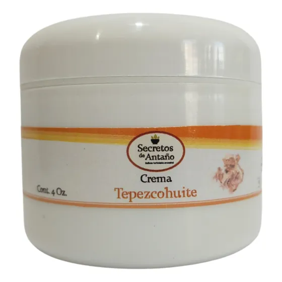 Crema Tepezcohuite 4 Oz - Regenera Y Disminuye Cicatrices