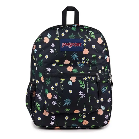 Mochila Escolar Jansport Cross Town Unisex Urbana Color Bewitched Blooms Diseño De La Tela Estampado