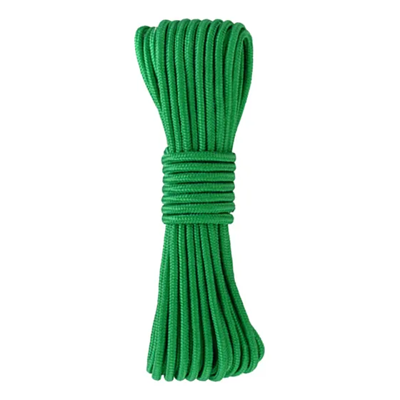 Cuerda De Nailon Trenzado Sólido De 30 M Y Cuerda Resistente