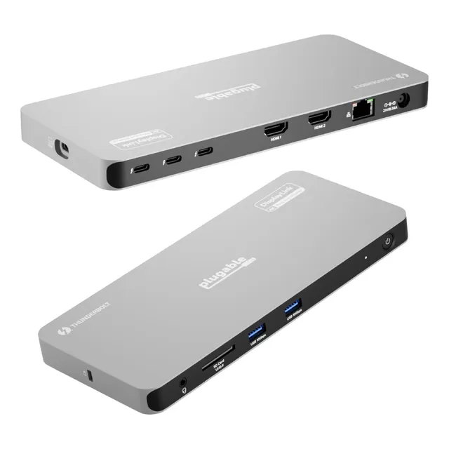Monitores Cuádruples Tbt-6950pd Conectables Con Base Thunder
