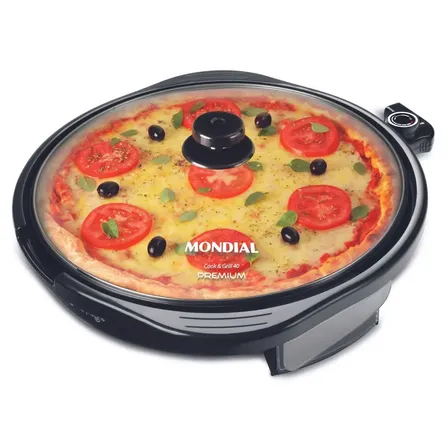 Grill Redondo Cook & Grill 40 G-03 Mondial Preto 220v