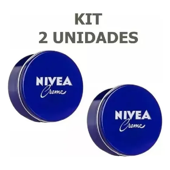 Kit 2 Creme Nivea 400ml Original - Importado + Brinde