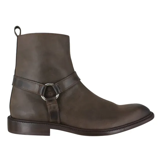 Botas Hombre Carlo Ronaldi 1007 Piel Café Cuero