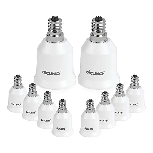 Adaptador De Zócalo E12 E26, Conversor De Zócalo E12 ...