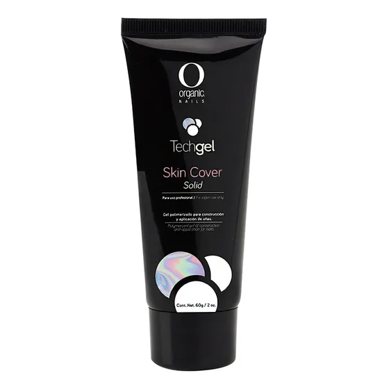 Skin Cover Gel Solido De Techgel  By Organic Nails 