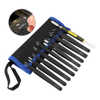 Kit Pinzas Antiestáticas Precisión Herramienta Electronica Kit Pinzas Antiestáticas Precisión Herramienta Electronica