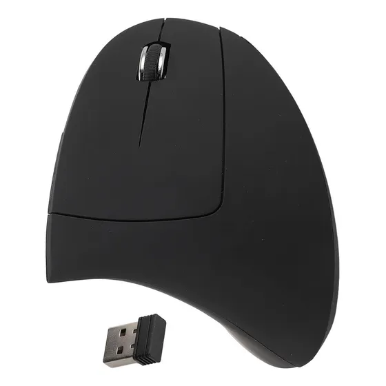 L Receptor De Ratón Vertical Inalámbrico 2.4g Ergonómico
