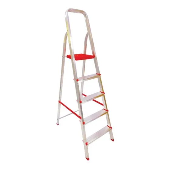 Escalera Aluminio Escalera 5 Escalones Plegable Botafogo