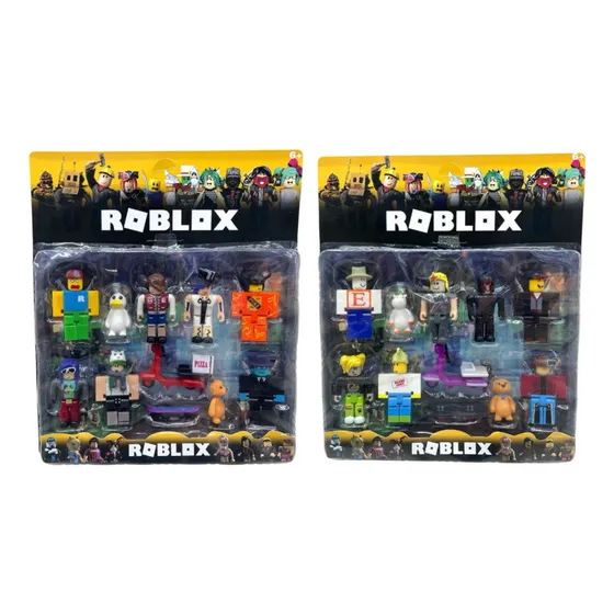 Pack X8 Muñecos Roblox  Accesorios Roblox Juguetes Lee