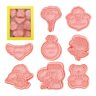 Cortadores De Galletas 3d Para Hornear Juego De Cortadores D Cortadores De Galletas 3d Para Hornear Juego De Cortadores D
