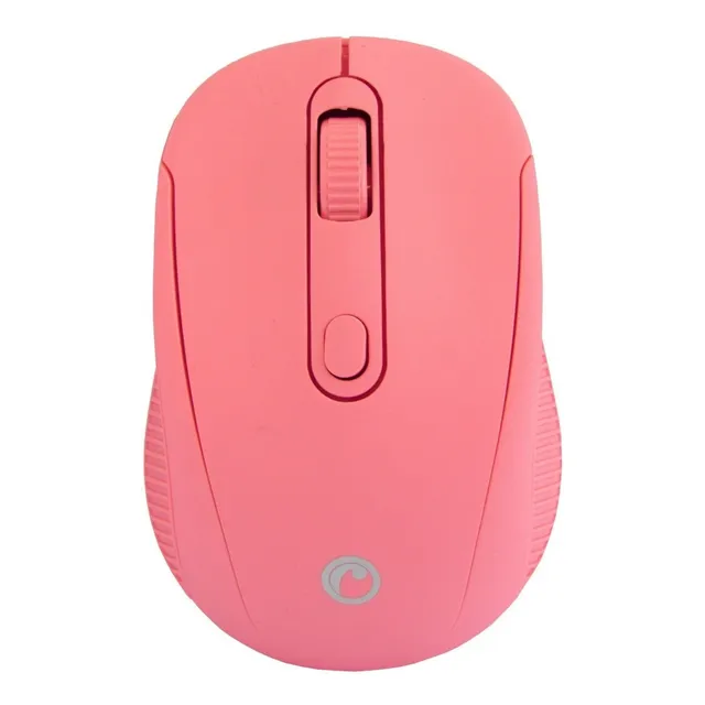 Mouse Óptico Inalámbrico Fiddler Fd-223 Rosa Original