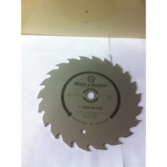 Disco Sierra Circular 8  Black & Decker Corte/combinado Rip