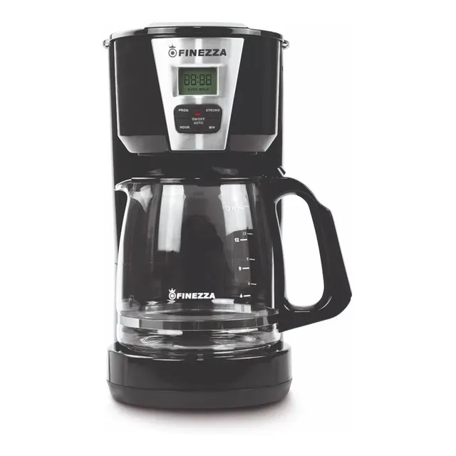 Cafetera Eléctrica Digital Finezza Ck-668di 15 Tazas Negro
