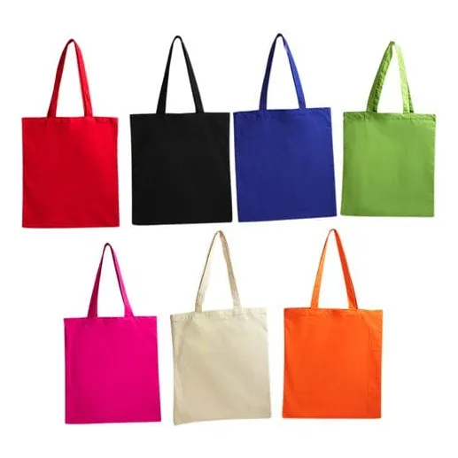 Bolsas Ecológicas De Colores 40x40cm Lpk