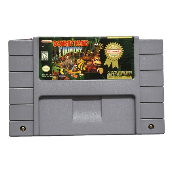 Donkey Kong Snes Original Super Nintendo Id 80