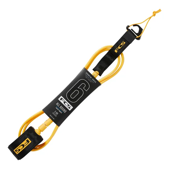 Leash Cordinha Estrepe Fcs Essential 6' X 7mm Regular Azul