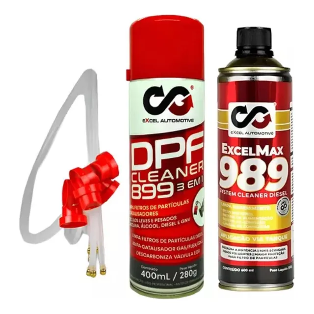 Kit Descarbonizante Max Cleaner System Diesel + Dpf 3 Em 1