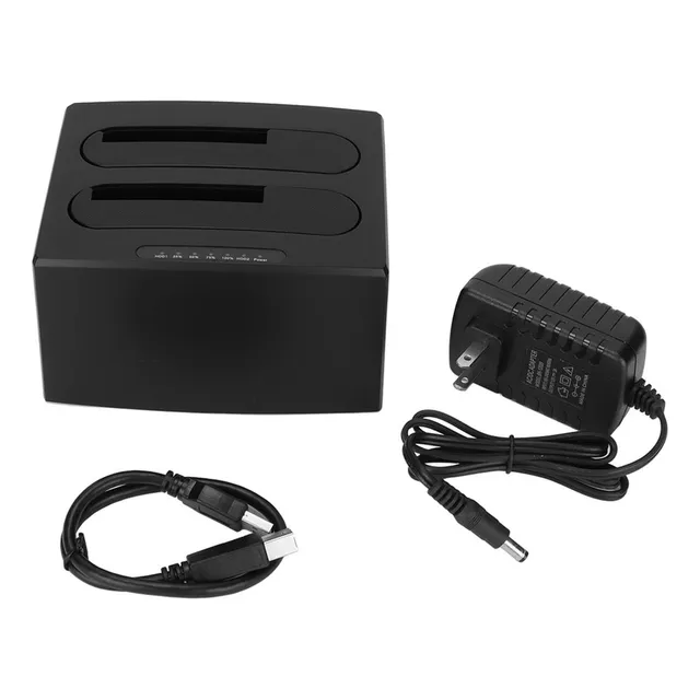 Lector De Disco Duro Externo Usb 3.0 A I Ii Iii Dual Bay Hdd