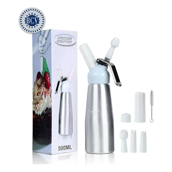 Sifon Dispensador Crema Chantilly Chantillera Cremera 500ml