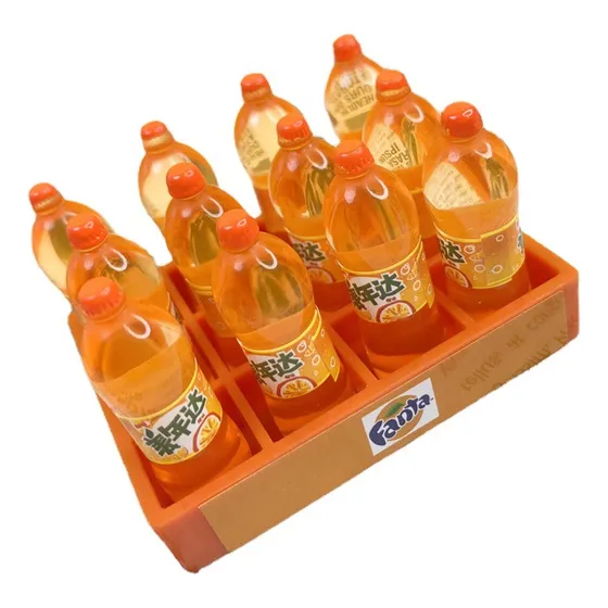 Set De Latas Tasty Cans, Set De Cocas En Miniatura A Escala