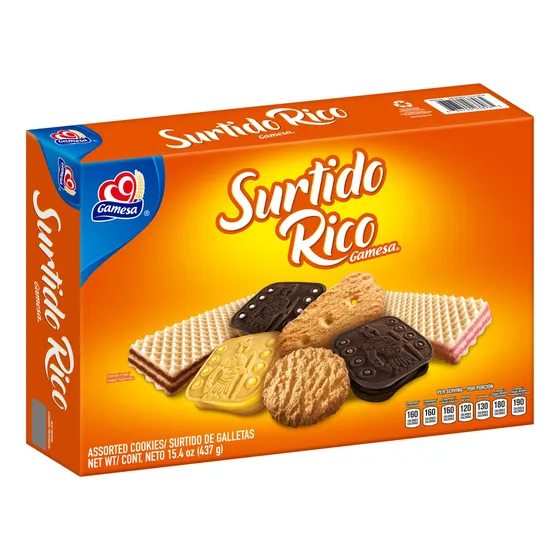 Surtido Rico Galletas 437 Gramos