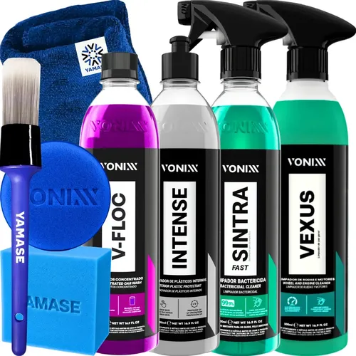 Kit Shampoo V-floc Cera Tok Final Limpador Sintra Fast Vonix