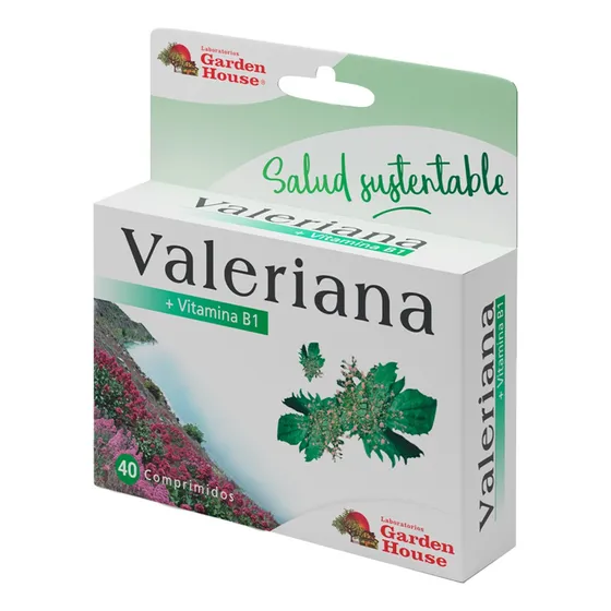 Garden House Valeriana Sedante Tranquilizante Natural 40comp