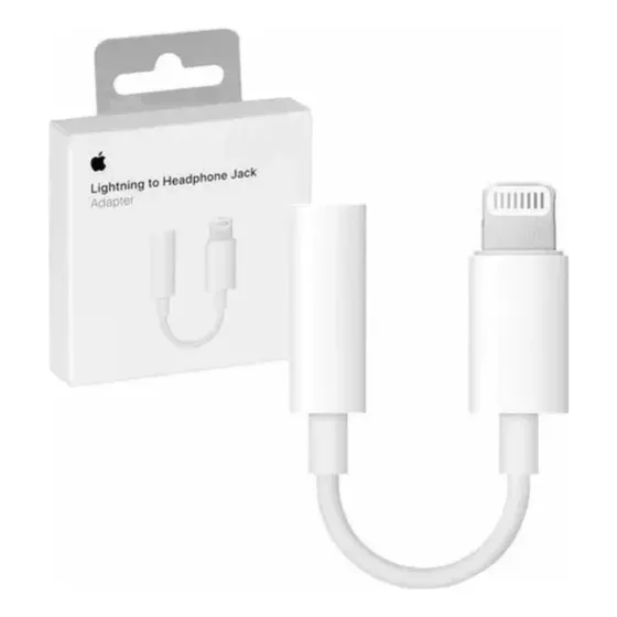 Adaptador iPhone Lightning A Jack 3.5mm Audio
