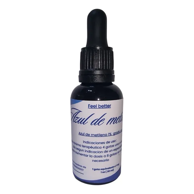 Azul De Metileno 30 Ml Grado Farmaceutico Usp Importado Usa