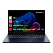 Notebook Lenovo Ideapad Ryzen 3 8gb 256gb Ssd 15.6 Fhd Win11
