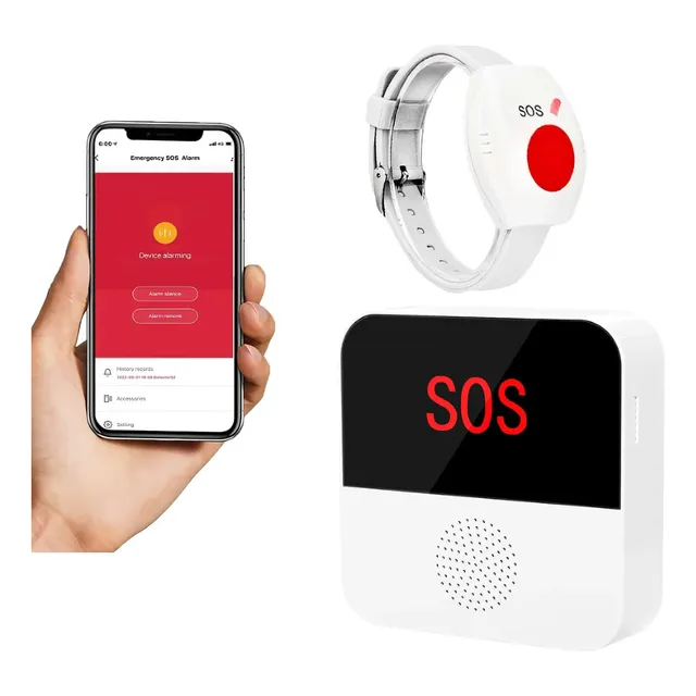 Reloj/botón De Pánico Y Emergencia - Red De Ayuda/seguridad