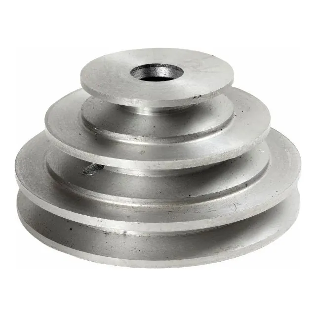 Polea De Alumnio Escalonada 3 Velocidades 55mm 80mm 105mm 