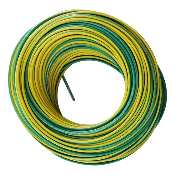 Cable Unipolar Prysmian 2.5mm Color Verde/amarillo 100mts Ea
