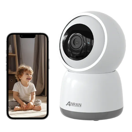 Monitor Para Bebé Cámara De Seguridad Inalámbrico 5mp-anran