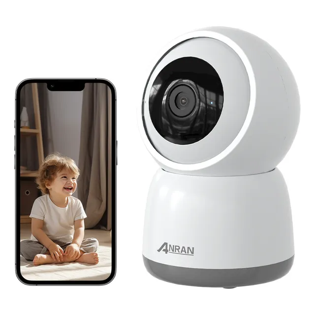 Monitor Para Bebé Cámara De Seguridad Inalámbrico 5mp-anran