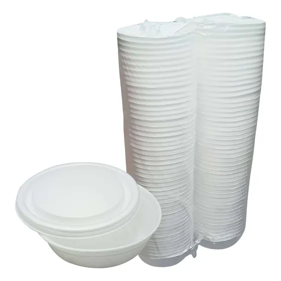Marmitex Isopor Copoplast Com Tampa N8 C/ 100 Un 850 Ml Full