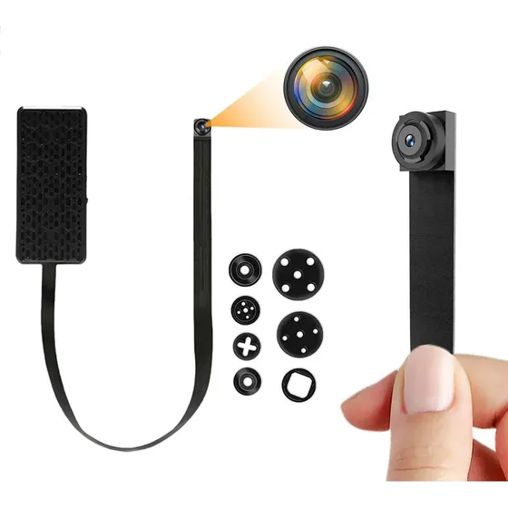 Mini Câmera Espiã De Monitoramento Em Tempo Real+32 Gb De Me