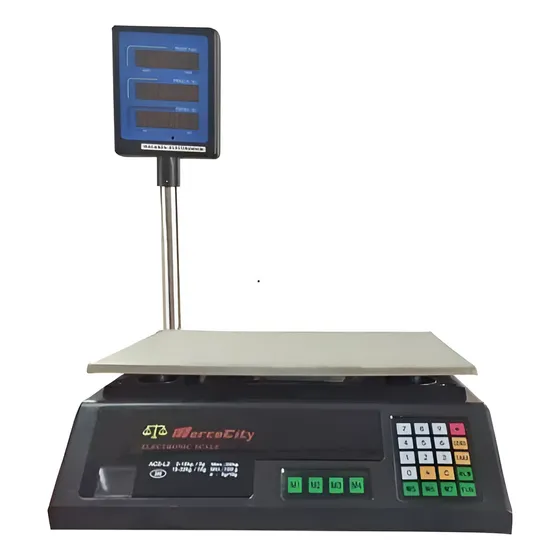 Balanza Electrónica Con Torre Y Calculo De Precio. + Latu