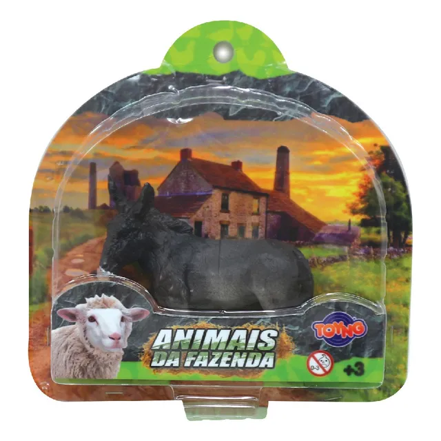 Brinquedo Animais Da Fazenda Jumento Da Toyng 43823