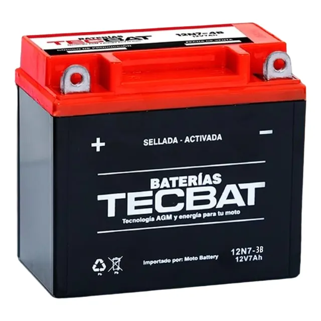 Bateria Tecbat 12n7-3b Cb250/ccg150/discover 125