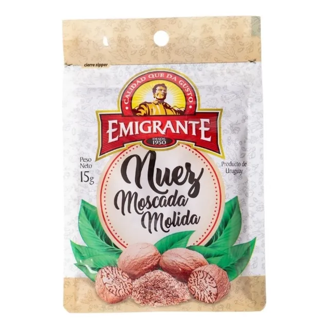 Nuez Moscada Molida Emigrante 15 Grs