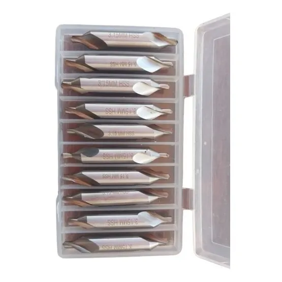 Mecha Broca De Centro  3.15 Mm X 8.00 Mm Hss Castillo Spain