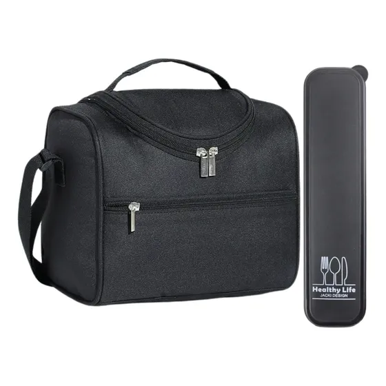 Bolsa Termica 2 Compartimento E Porta Talher Da Jacki Design